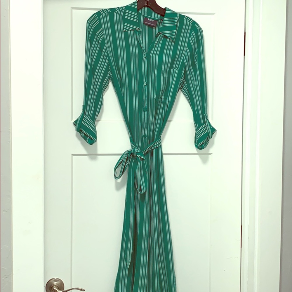 Maeve by Anthropologie button down dress